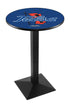 Holland Bar Stool Sports Team Wrinkle Tulsa Pub Table - 42"" Black