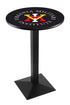 Holland Bar Stool Co Sports Team L217 - 42"" Black Wrinkle Virginia Military Institute Pub Table