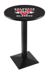 Holland Bar Stool Co Sports Team L217 - 42"" Black Wrinkle Valdosta State Pub Table