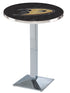 L217 - 36"" Chrome Anaheim Ducks Modern Pub Table