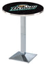 Holland Bar Stool L217 - 36"" Chrome Bemidji State University Logo Pub Table