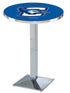 L217 - 36"" Chrome Creighton Pub Table