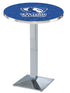 L217 - 36"" Chrome Eastern Illinois Pub Table