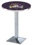 L217 - 36"" Chrome East Carolina Pub Table