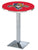 Holland Bar Stool Sports Team Chrome Florida Panthers Pub Table - 36