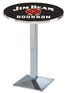 L217 - 36"" Chrome Jim Beam Pub Table.