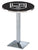 Holland Bar Stool Sports Team Chrome Los Angeles Kings Pub Table - 36