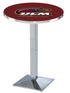 L217 - 36"" Chrome Louisiana-Monroe Pub Table