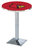 L217 - 36"" Chrome Louisville Pub Table