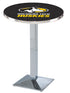 L217 - 36"" Chrome Michigan Tech Pub Table