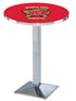 L217 - 36"" Chrome Maryland Pub Table