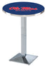 L217 - 36"" Chrome Ole' Miss Pub Table