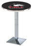 Holland Bar Stool L217 - 36"" Chrome Northern Illinois Logo Pub Table