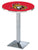 Holland Bar Stool Sports Team Chrome Ottawa Senators Pub Table - 36