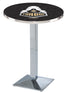 L217 - 36"" Chrome Purdue Pub Table