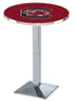 L217 - 36"" Chrome South Carolina Pub Table