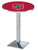 Holland Bar Stool Sports Logo Chrome Stanford Pub Table - 36