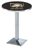 Holland Bar Stool Co Sports Team L217 - 36"" Chrome US Military Academy ARMY Pub Table