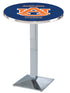 Holland Bar Stool L217 - 42""H Chrome Auburn Pub Table