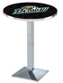 Holland Bar Stool L217 - 42"" Chrome Bemidji State University Logo Pub Table