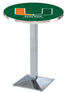 L217 - 42"" Chrome Miami (FL) Pub Table