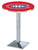 Holland Bar Stool Sports Team Chrome Montreal Canadiens Pub Table - 42