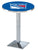 Holland Bar Stool Sports Team Chrome New York Rangers Pub Table - 42