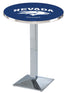 L217 - 42"" Chrome Nevada Pub Table