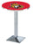 Holland Bar Stool Sports Team Chrome Ottawa Senators Pub Table - 42