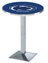 L217 - 42"" Chrome Penn State Pub Table