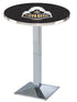 L217 - 42"" Chrome Purdue Pub Table