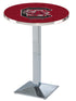 L217 - 42"" Chrome South Carolina Pub Table