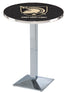 Holland Bar Stool Co Sports Team L217 - 42"" Chrome US Military Academy ARMY Pub Table