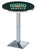 Holland Bar Stool Sports Team Chrome Ohio University Pub Table - 42