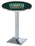 Holland Bar Stool Sports Team Chrome Ohio University Pub Table - 42""