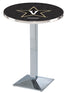 Holland Bar Stool Co Sports Team L217 - 42"" Chrome Vanderbilt Pub Table