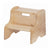 Little Colorado Kids Wooden Bathroom Stepstool Sanded and Unfinished