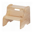 Little Colorado Kids Wooden Bathroom Stepstool Sanded and Unfinished