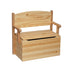 Little Colorado Kids Keepsake Storage Bench Toy Box Natural Laquer