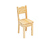 Little Colorado Kids Seating Open Back Chair Natural Laquer