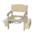Little Colorado Traditional Toddler Potty Training Chair with Accessories Natural Laquer