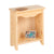 Little Colorado Kids Toddler Bedtime Book Storage Bedside stand Natural Laquer
