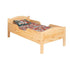 Little Colorado Kids Traditional Toddler Bed Natural Laquer