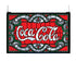 24""Wx15""H Coca-Cola Victorian Stained Glass Window