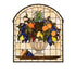 25""Wx29""H Fruitbowl Stained Glass Window