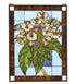 20""W X 26""H Mountain Laurel Stained Glass Window