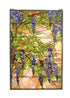 32""W X 48""H Tiffany Wisteria & Snowball Stained Glass Window