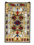 22""W X 35""H Estate Floral Stained Glass Window