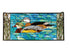 35""W X 16""H Wood Ducks Stained Glass Window