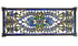 29""W X 11""H Antoinette Transom Stained Glass Window